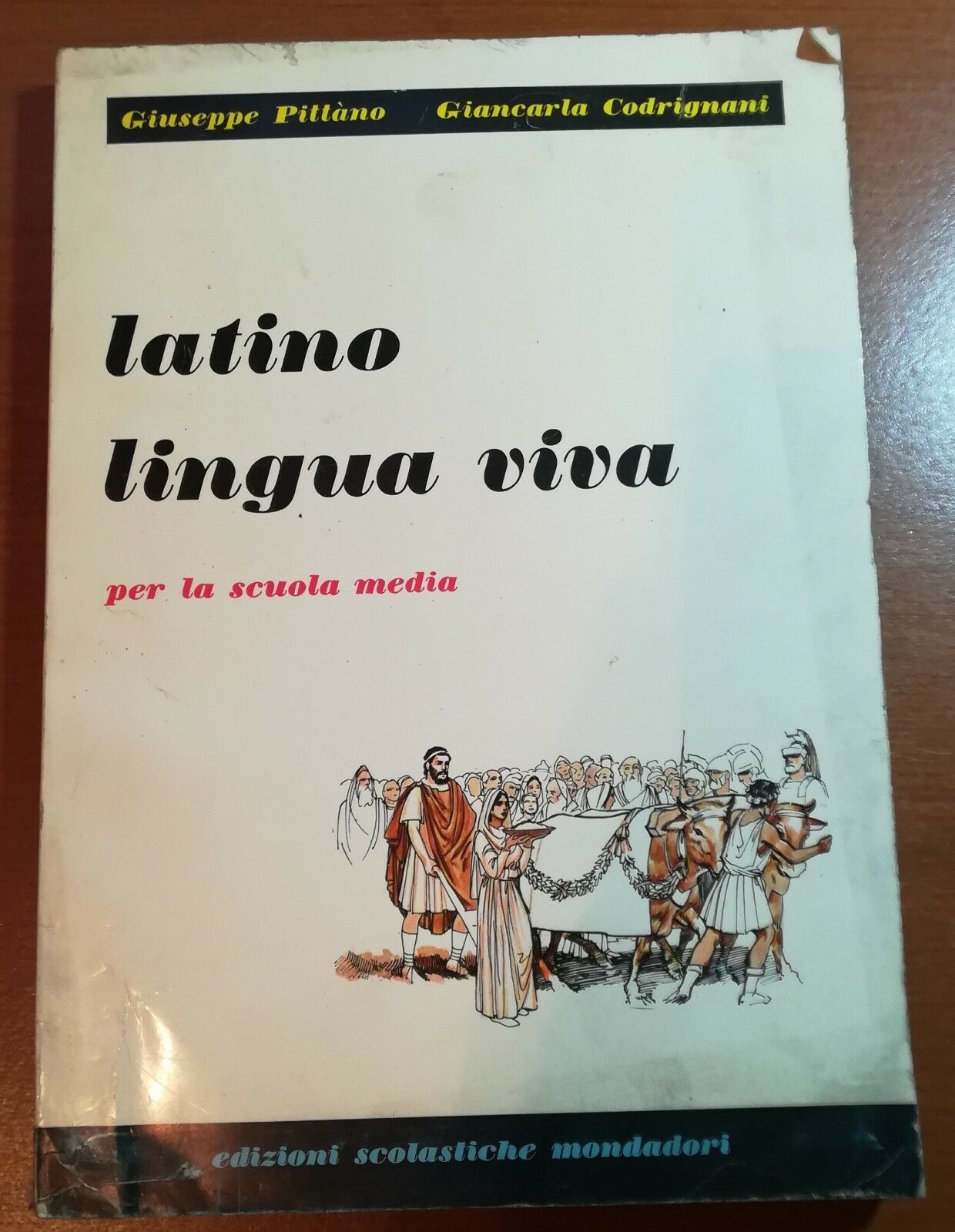 Latino lingua viva - G. Pitt?no G. Codrignani - Mondadori - 1965 -M