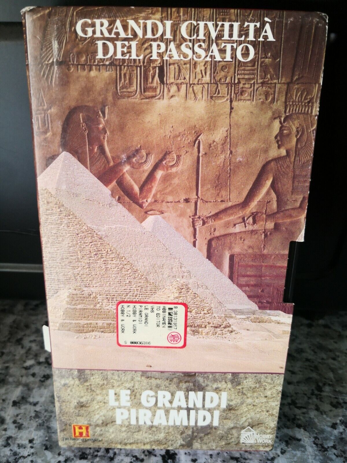 Le Grandi Piramidi - Vhs -1996 -Hobby e Work -f