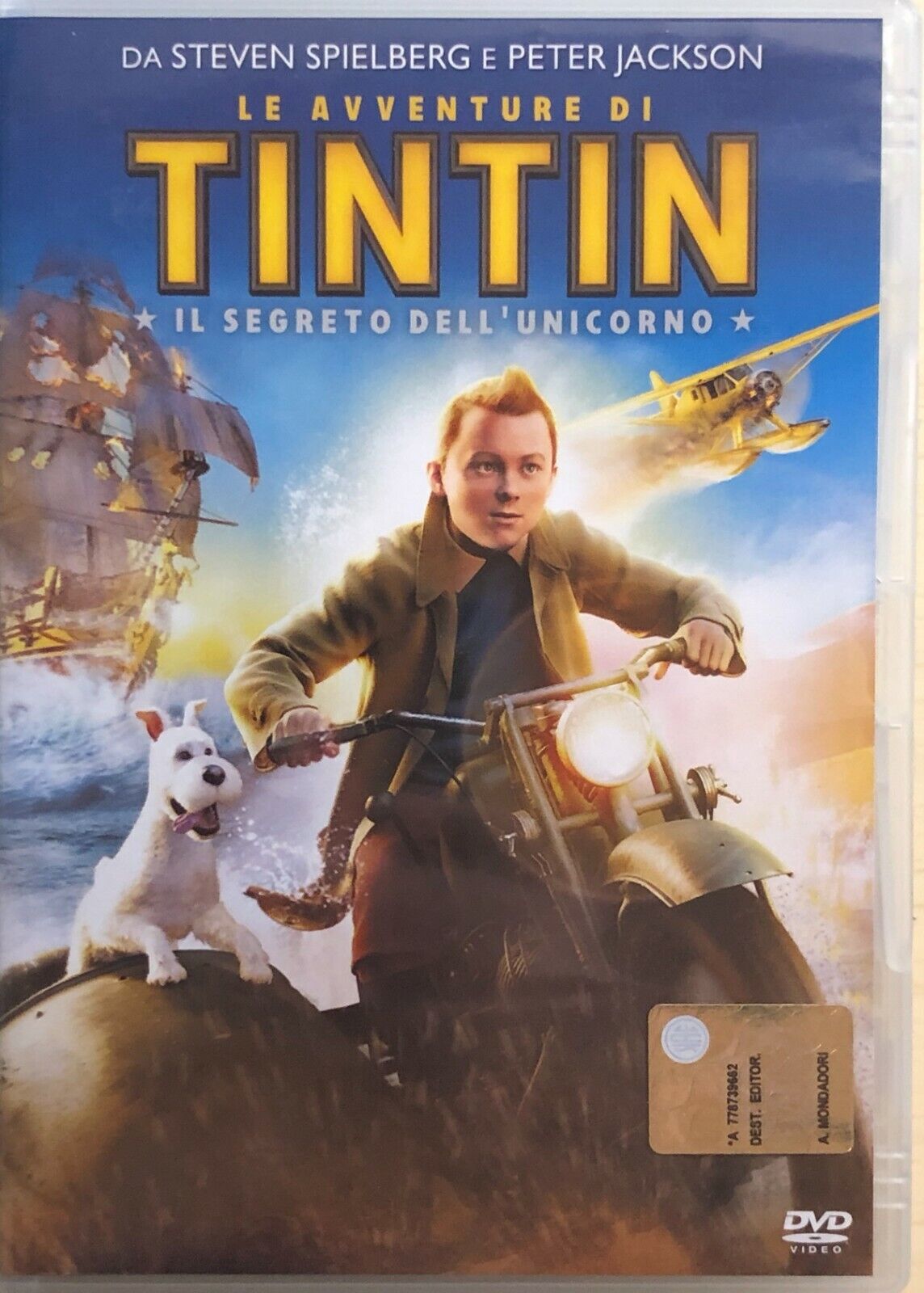 Le avventure DVD di Tin Tin, 2011, Sony