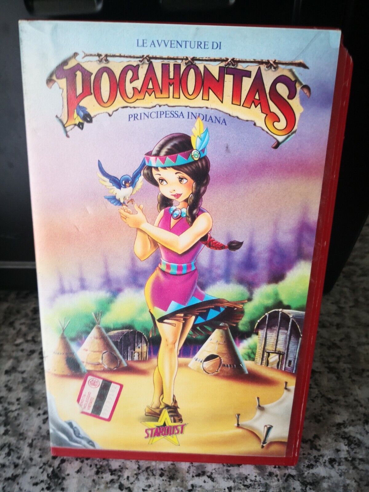 Le avventure di Pocahontas - Principessa indiana  VHS -1995 - stardust-F