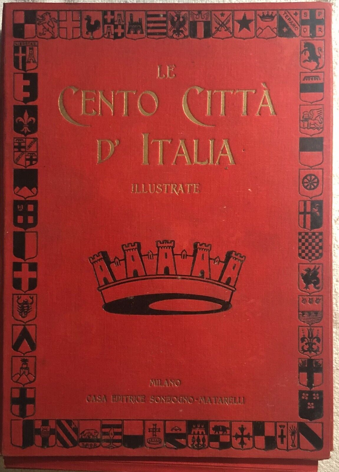 Le cento citt? d'Italia illustrate 102 numeri vari di Aa.vv.,  1920 ca.,  Casa E