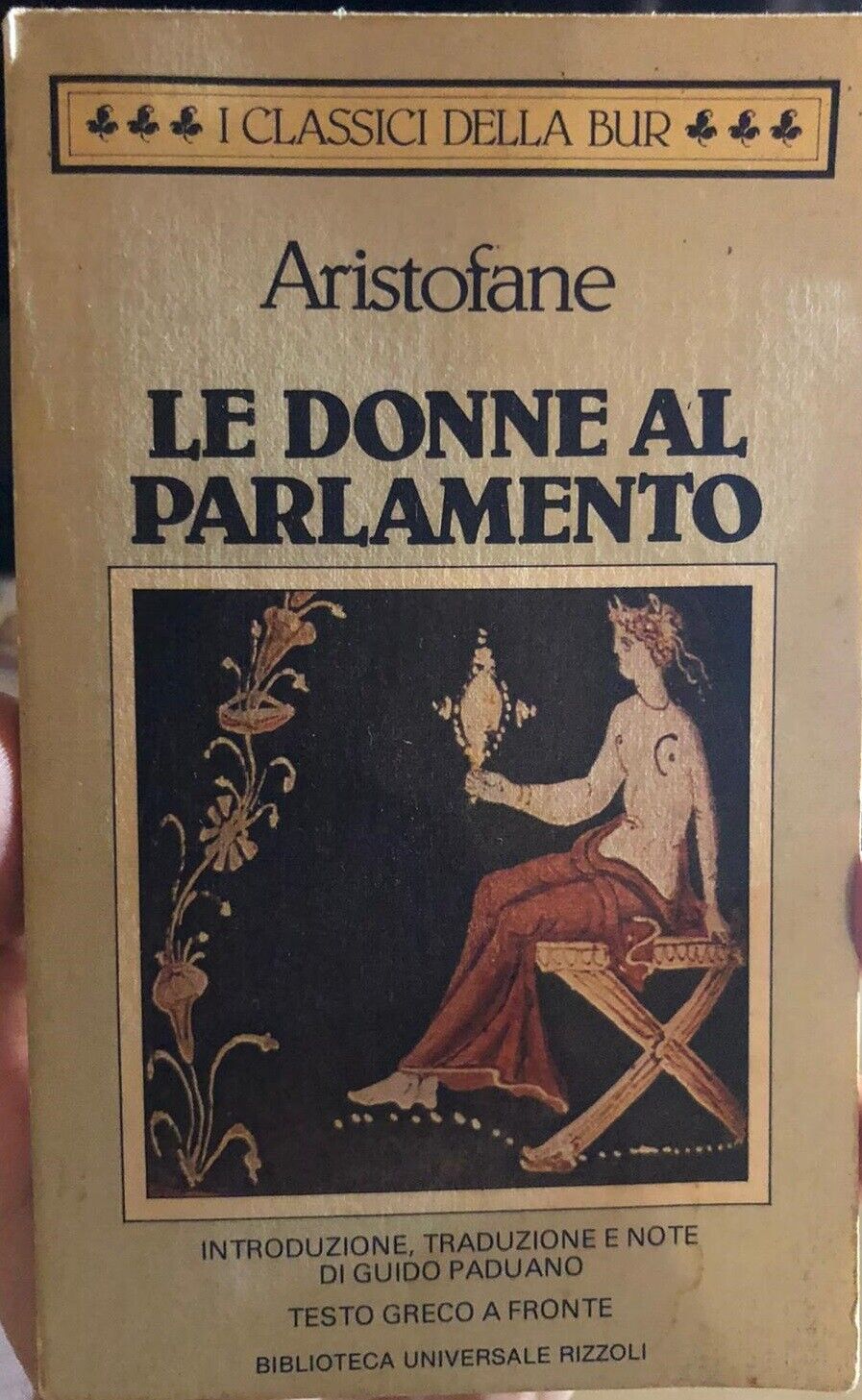 Le donne al parlamento di Aristofane, 1984, Rizzoli