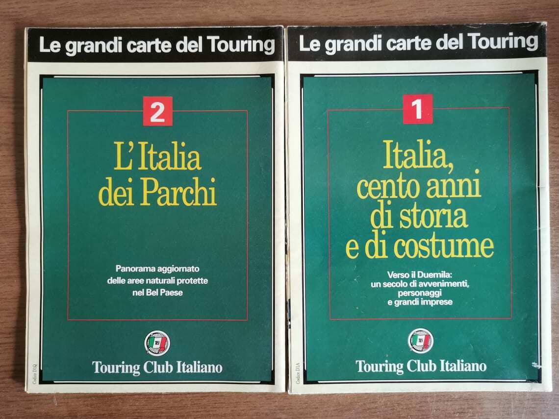 Le grandi carte del Touring 1 e 2 - Touring club italiano - AR