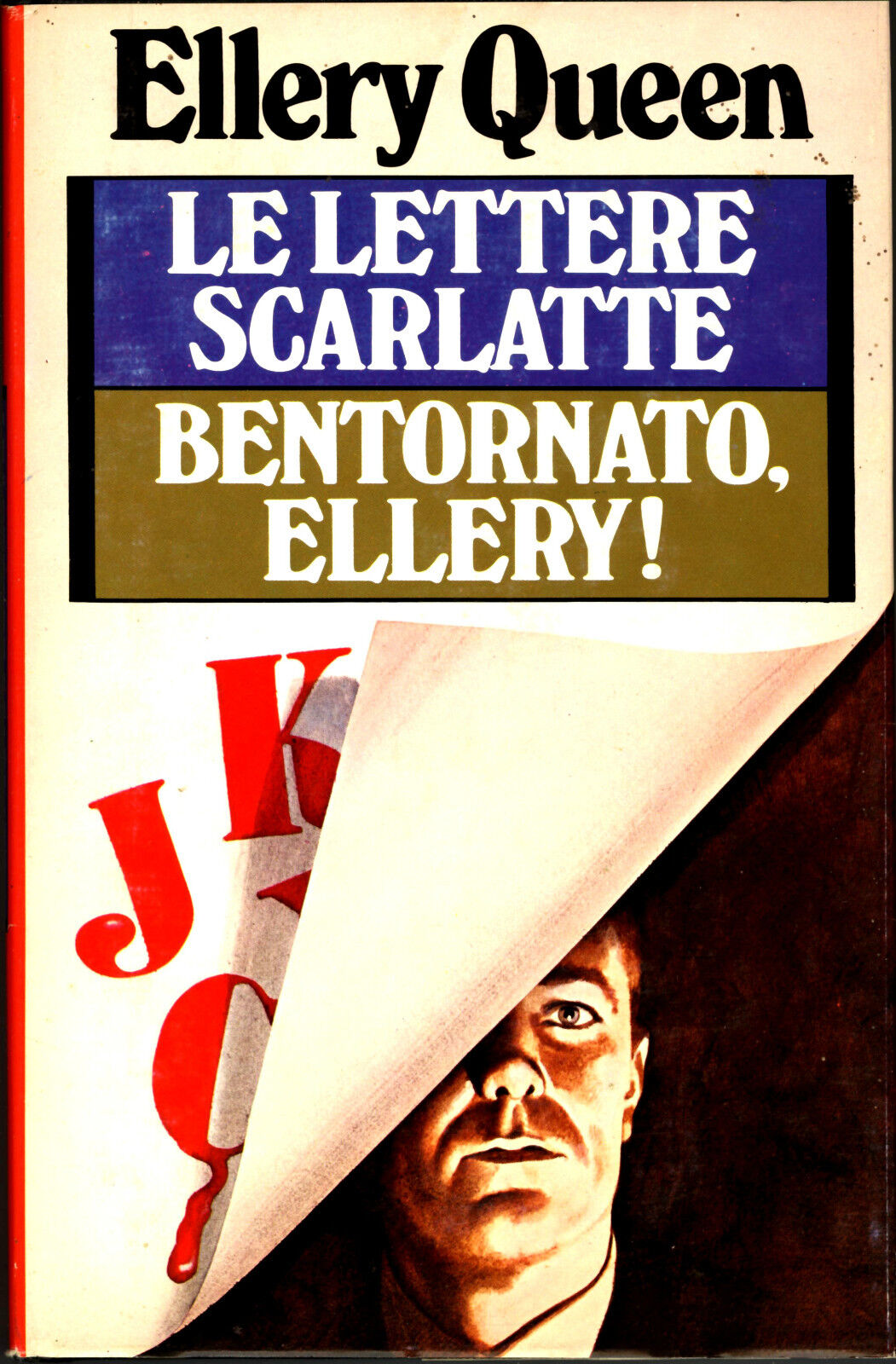 Le lettere scarlatte Bentornato - Ellery Queen - CDE 1981
