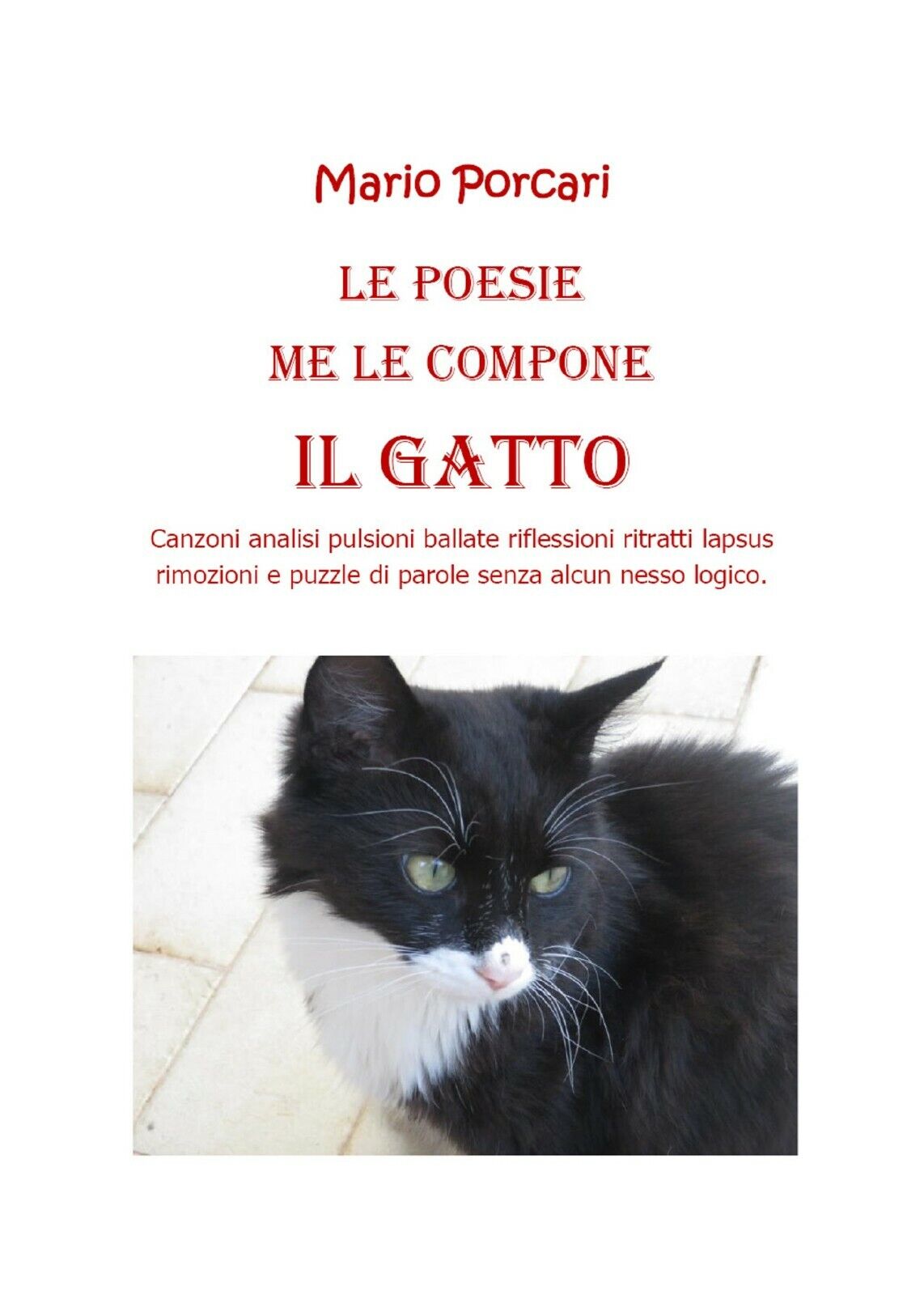 Le poesie me le compone il Gatto di Mario Porcari,  2020,  Youcanprint