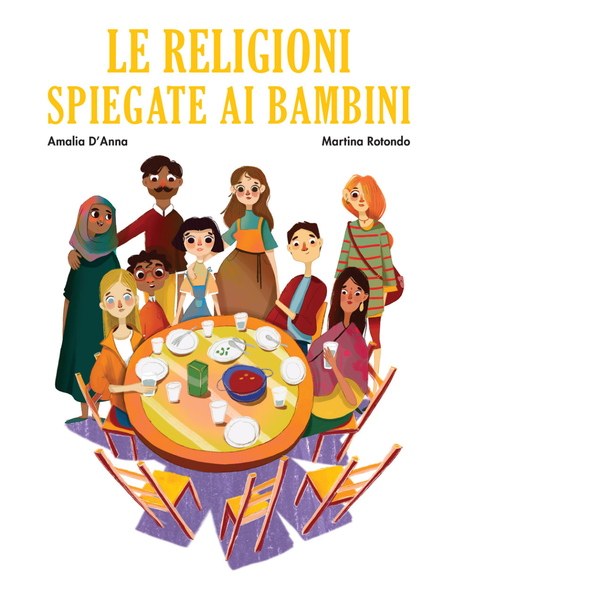 Le religioni spiegate ai bambini. Ediz. a colori di Amalia d'Anna,  2021,  Becco