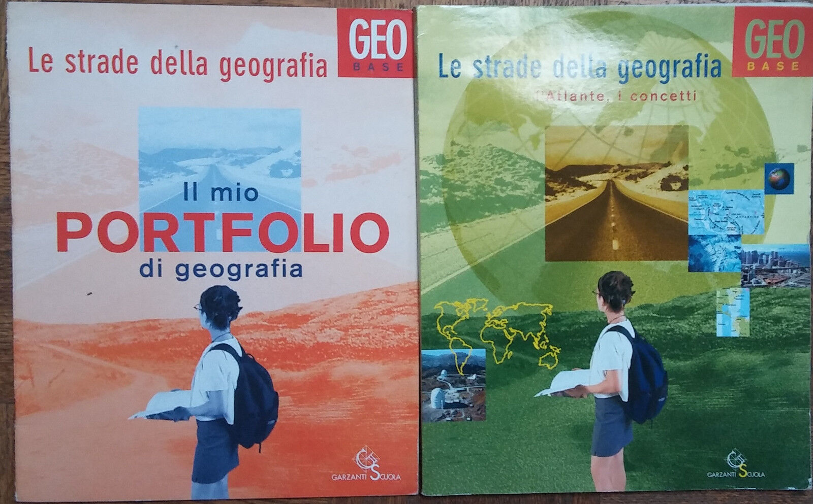 Le strade della geografia Geobase-Ardito,Carta,De Marco-Garzanti Scuola,2004-R libro usato