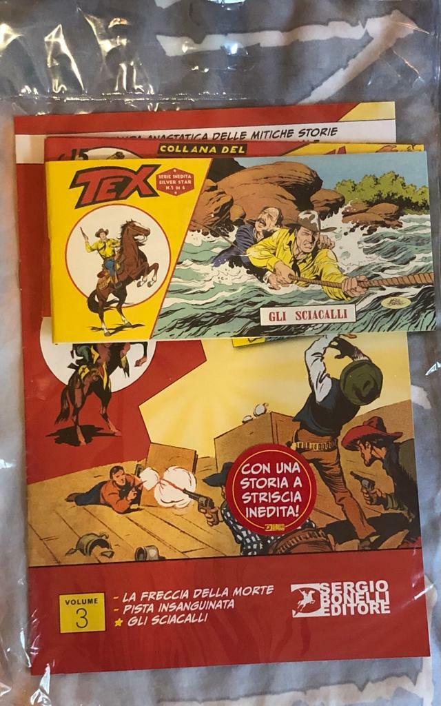 Le strisce di Tex n. 3 di Sergio Bonelli Editore,  2021,  La Gazzetta Dello Spor