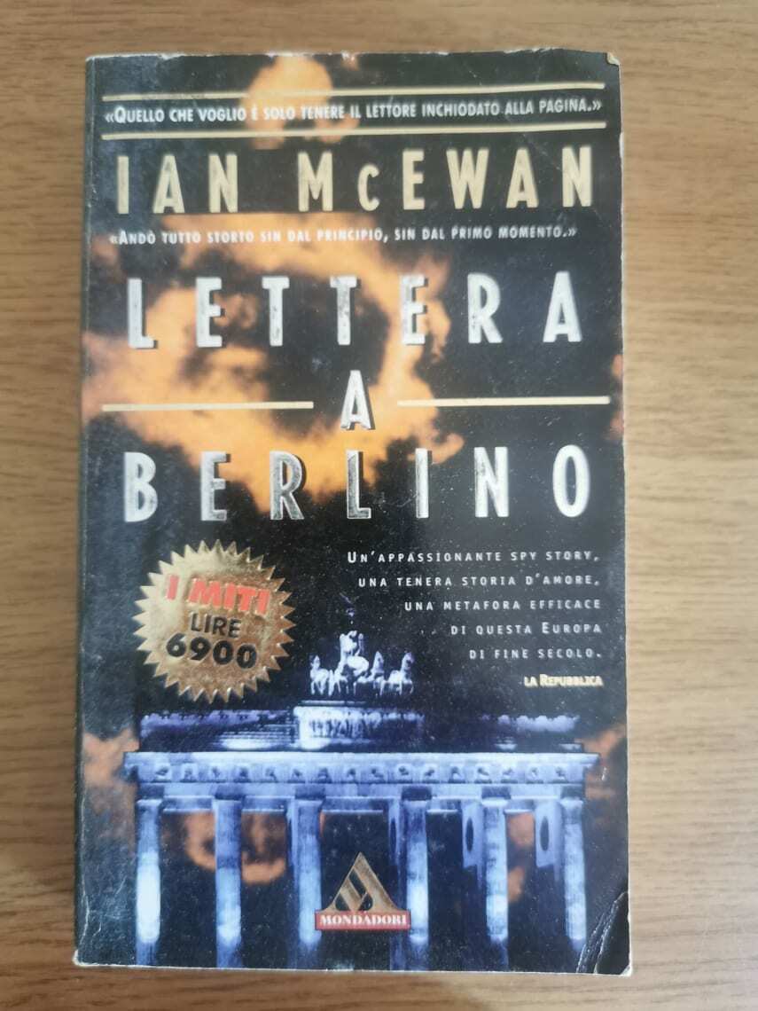 Lettera da Berlino - I. McEwan - Mondadori - 1997 - AR