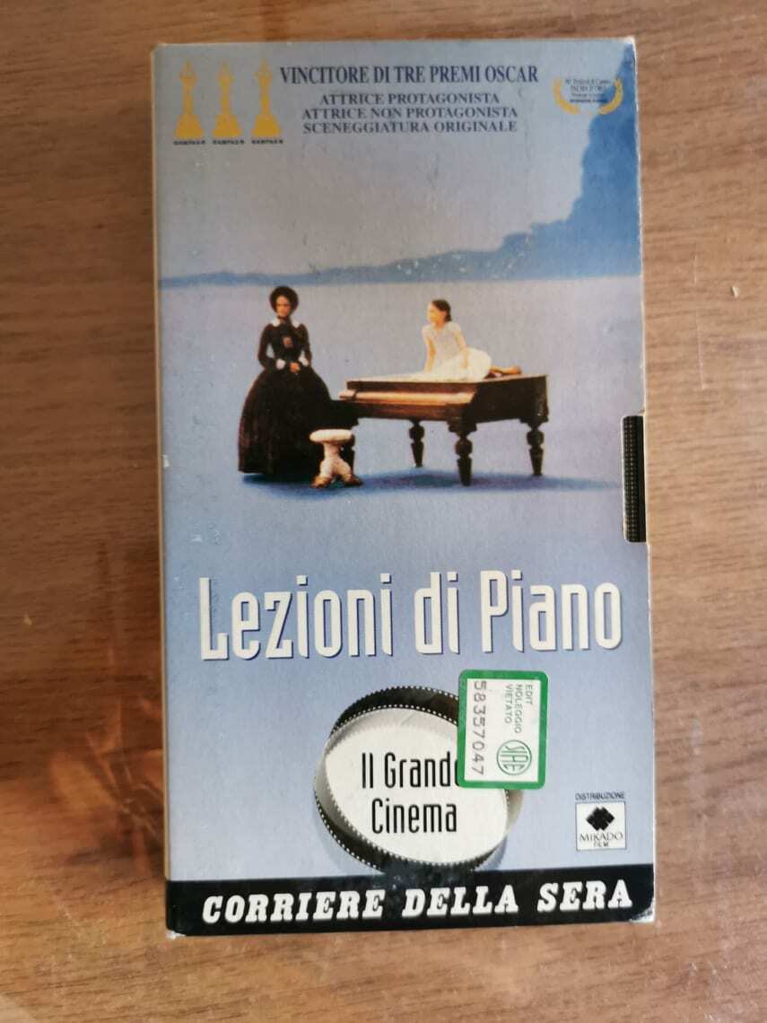 Lezioni di piano - J. Campion - Corriere della Sera - 1992 - VHS - AR
