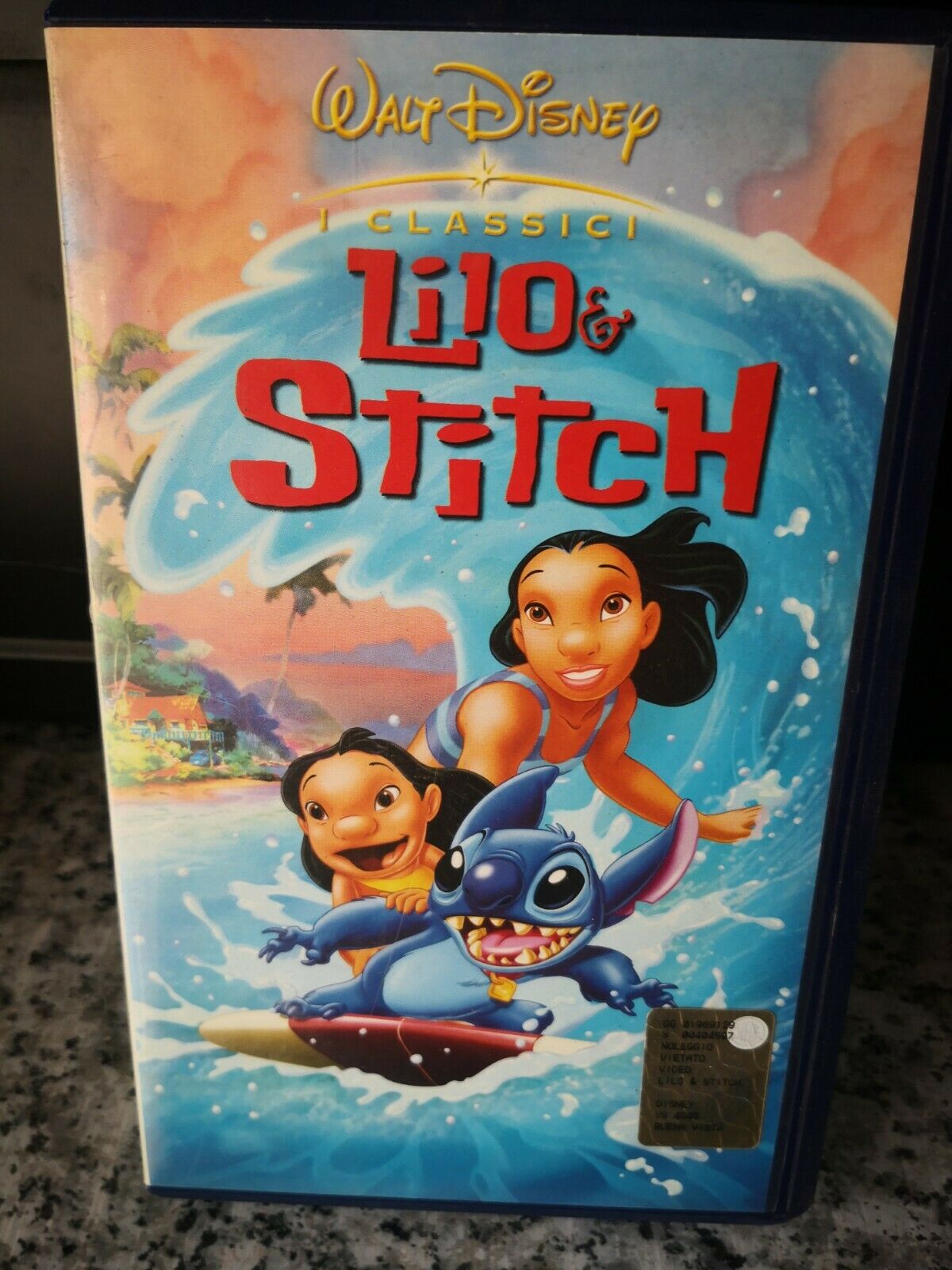 Lilo e Stitch - vhs - 2002 - Walt Disney -F