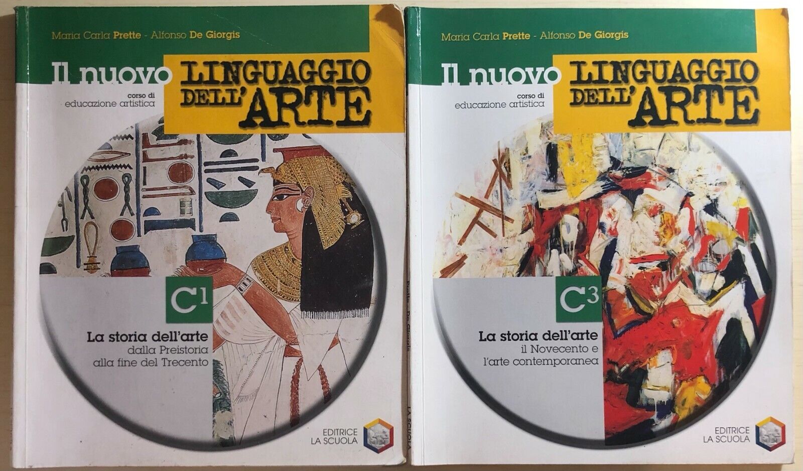 Linguaggio delL'arte C1-C3 di Prette-de Giorgis, 2003, Editrice La Scuola