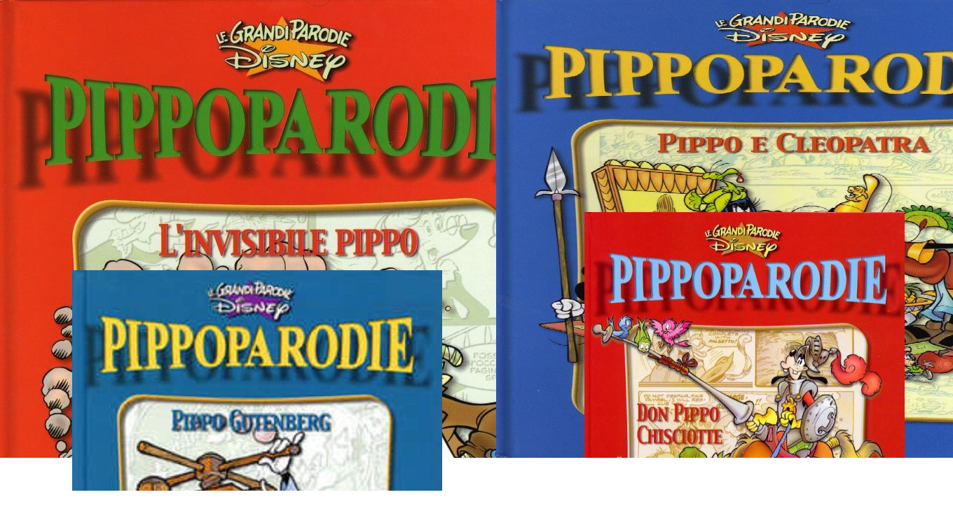 L'invisibile Pippo - Pippo Gutenberg - Pippo e Cleopatra - Don Pippo Chisciotte 