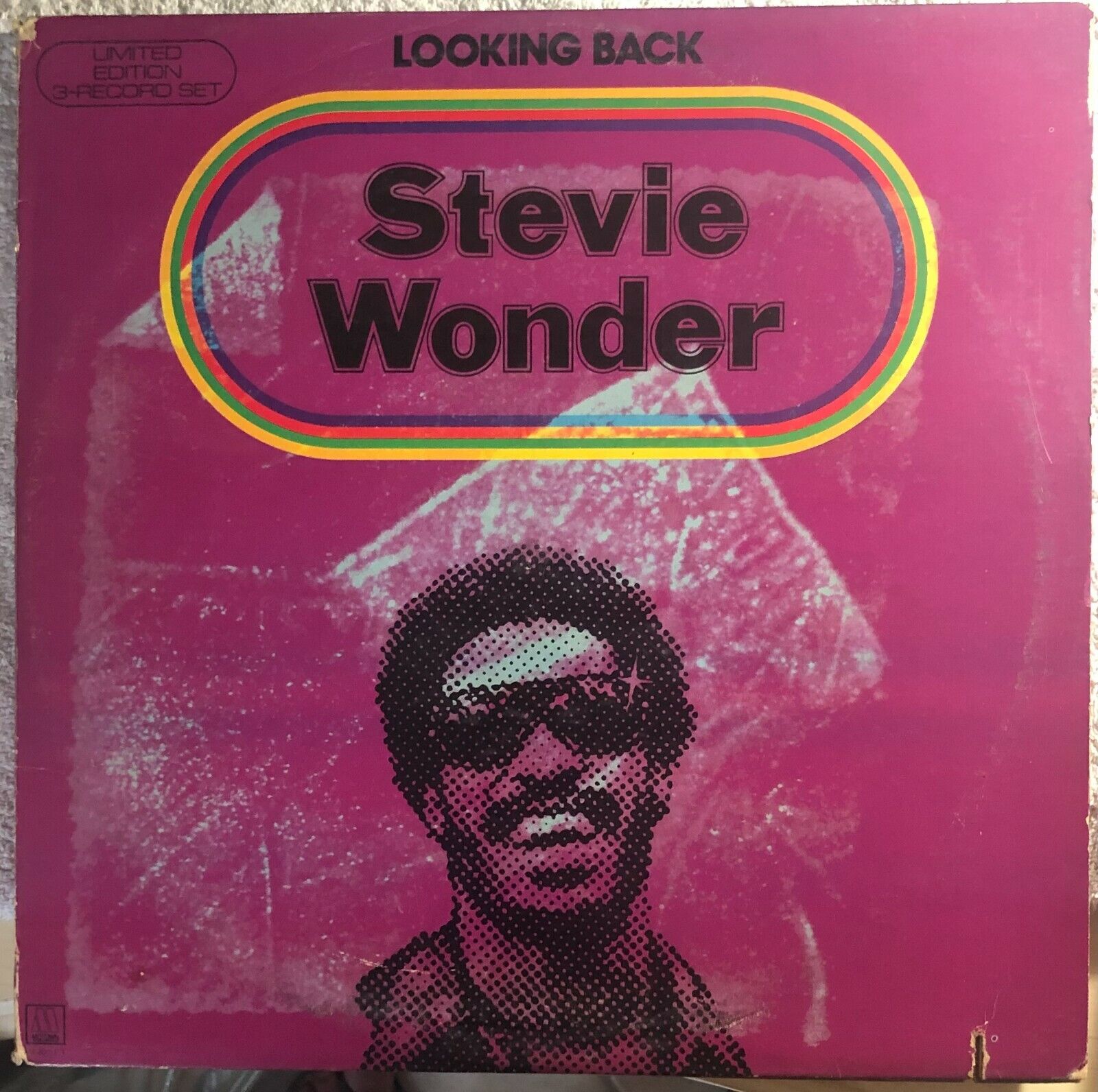 Looking Back VINILE 3LP di Stevie Wonder,  1977,  Motown Record Corporation
