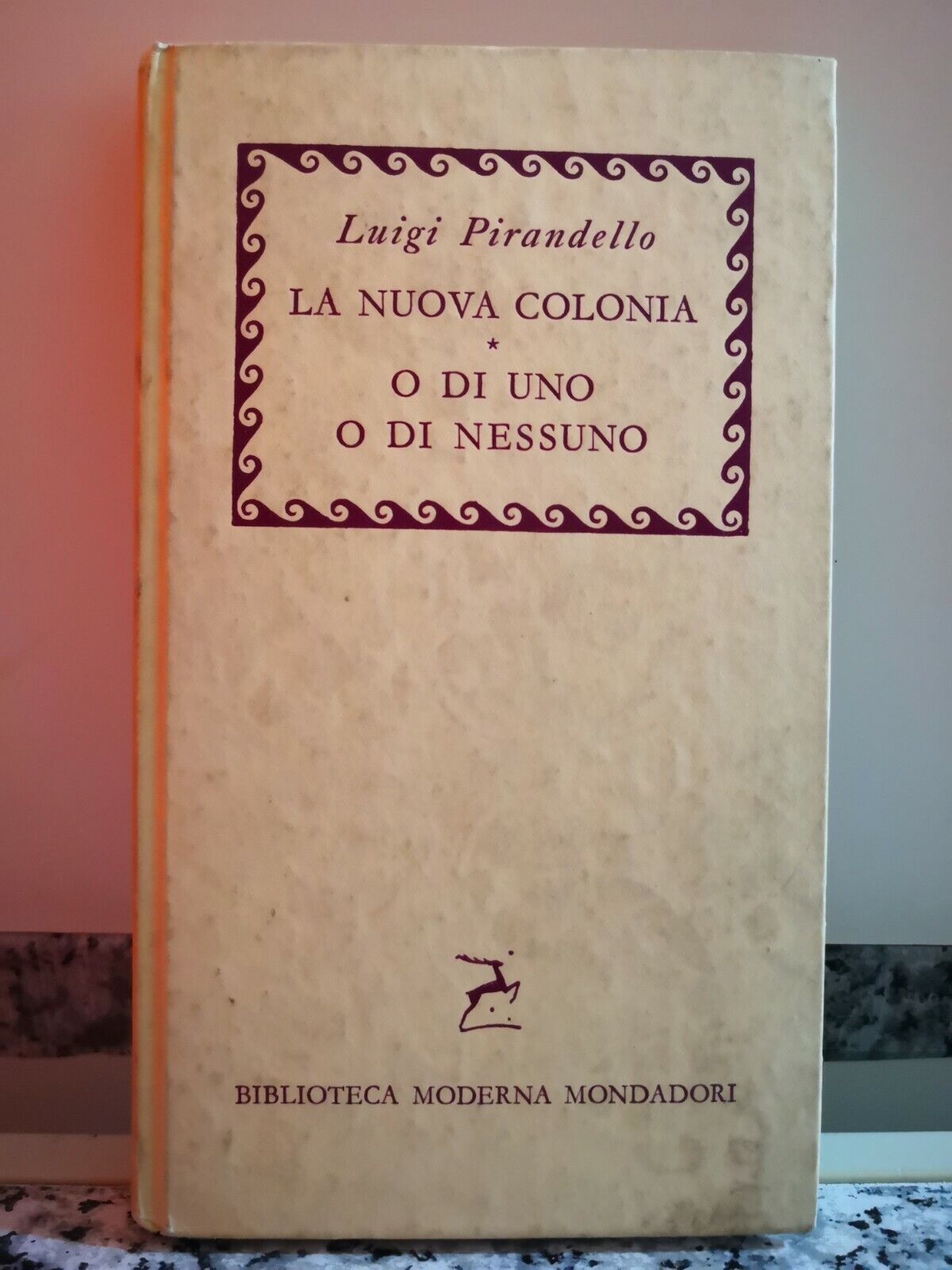 Luigi Pirandello ( la Nuova colonia o di uno o di Nessuno)1959 A.M.-F