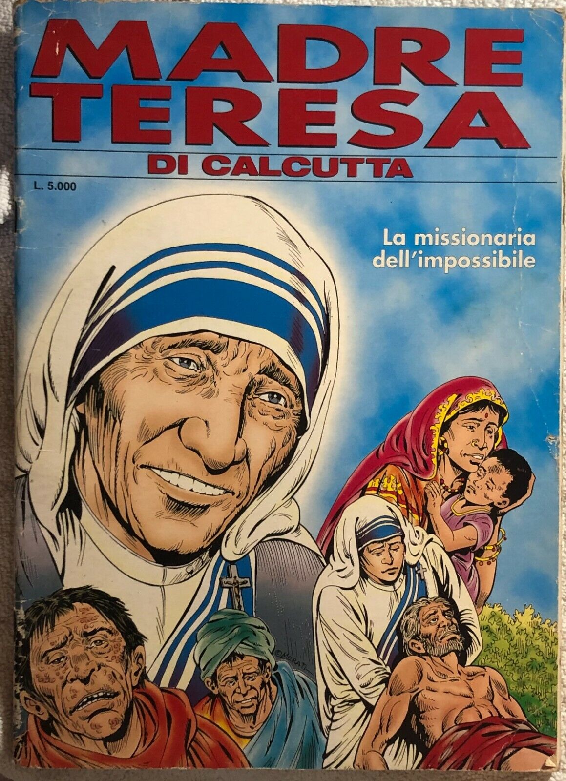 Madre Teresa di Calcutta fumetto di Aa.vv.,  A&g Marco