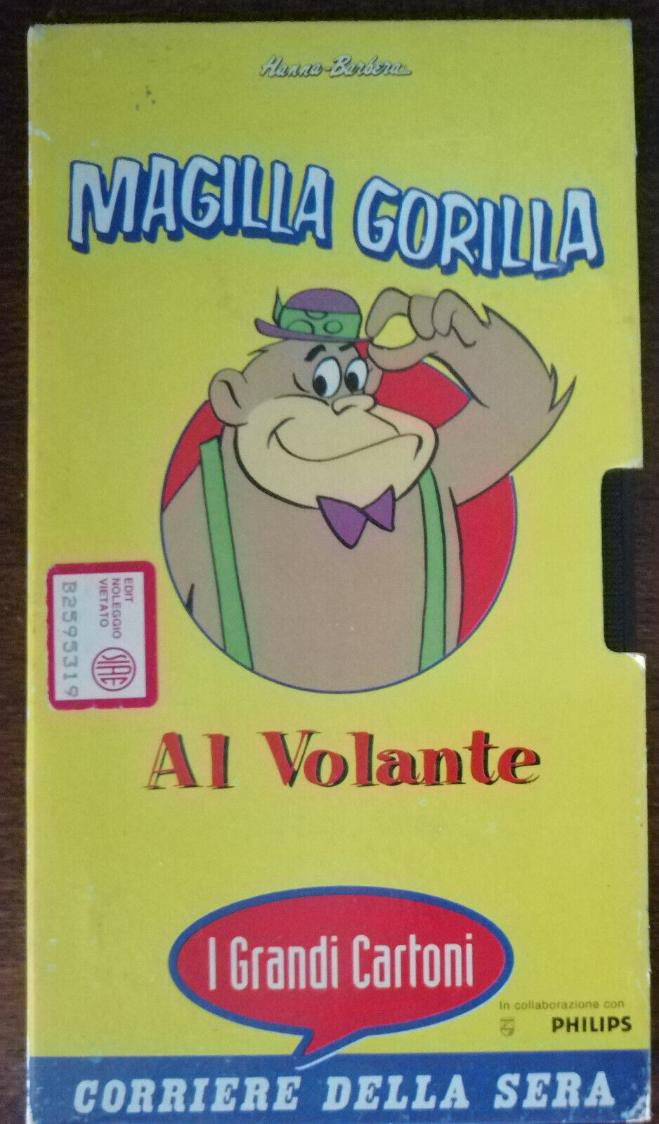Magilla Gorilla al volante - Corriere della sera - VHS - A