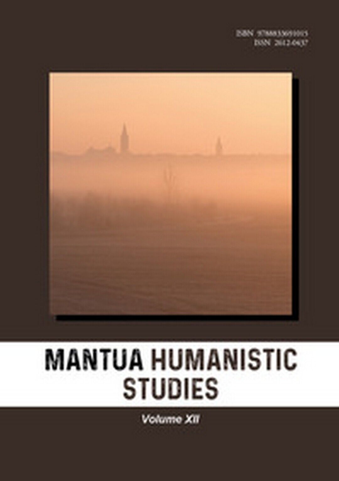 Mantua humanistic studies Vol.12  di R. Roni,  2019,  Youcanprint