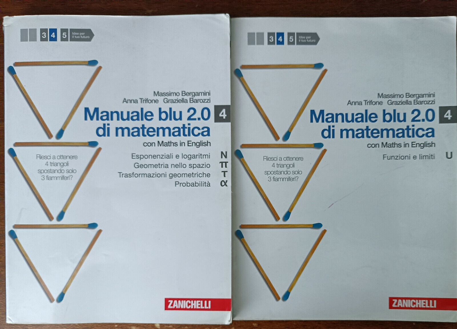 Manuale blu 2.0 di matematica.Vol.4-Bergamini,Trifone,Barozzi-Zanichelli,2008-A