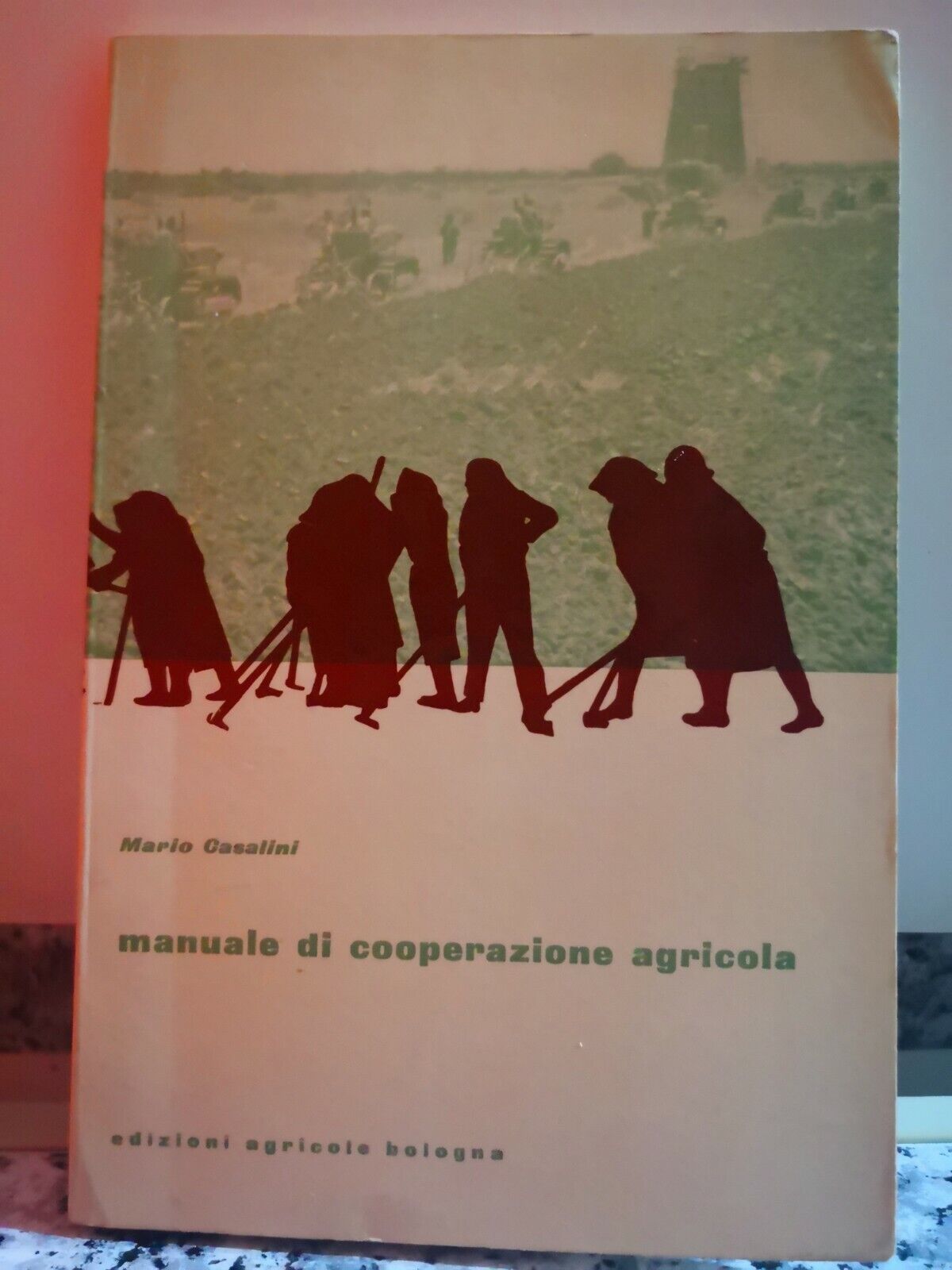 Manuale di cooperazione agricola  di Mario Casalini,  1971,  Edizioni Agricole-F