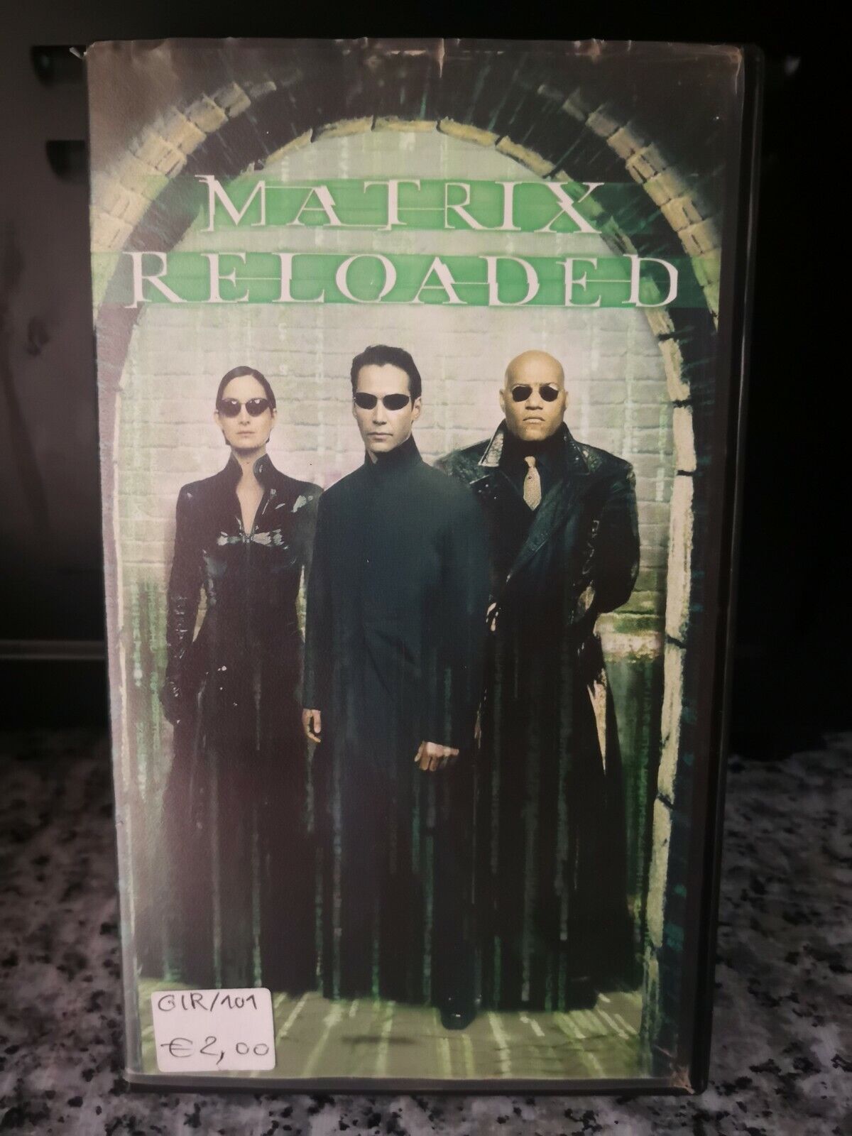 Matrix Reloaded - vhs - 2003 - Univideo -F