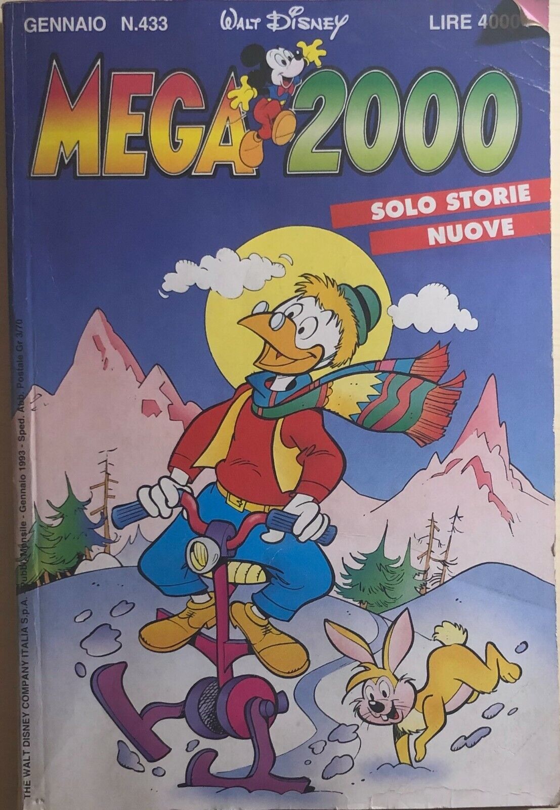 Mega 2000 n.433 di Aa.vv., 1993, Disney