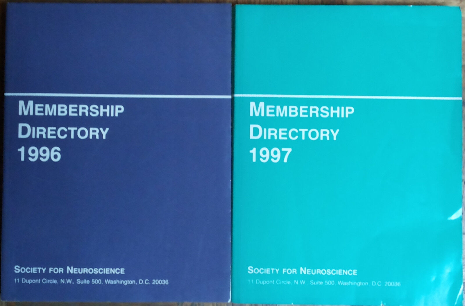 Membership Directory 1996,1997 - AA.VV. - Society for Neuroscience - R