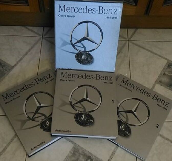 Mercedes-Benz Opera Omnia 1886-2001  di J Lewandowski (3 volumi + cofanetto)