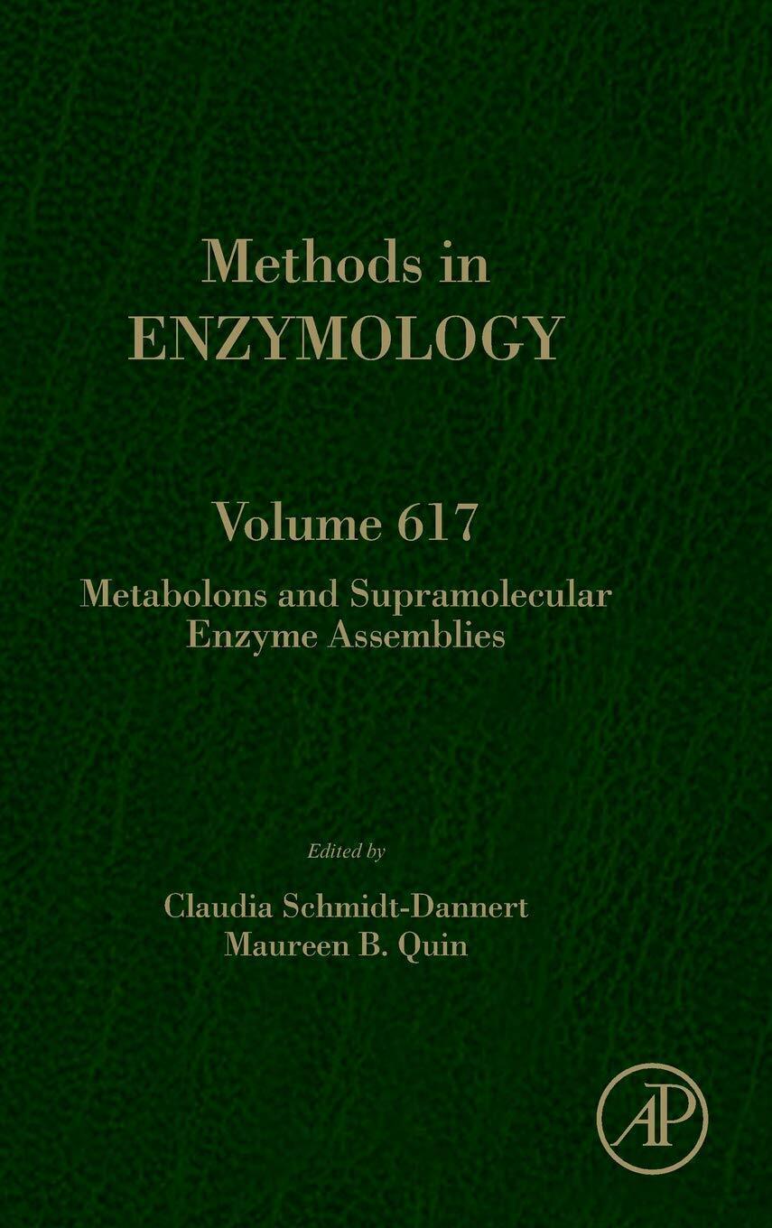 Metabolons and Supramolecular Enzyme Assemblies - Claudia Schmidt-Dannert - 2019