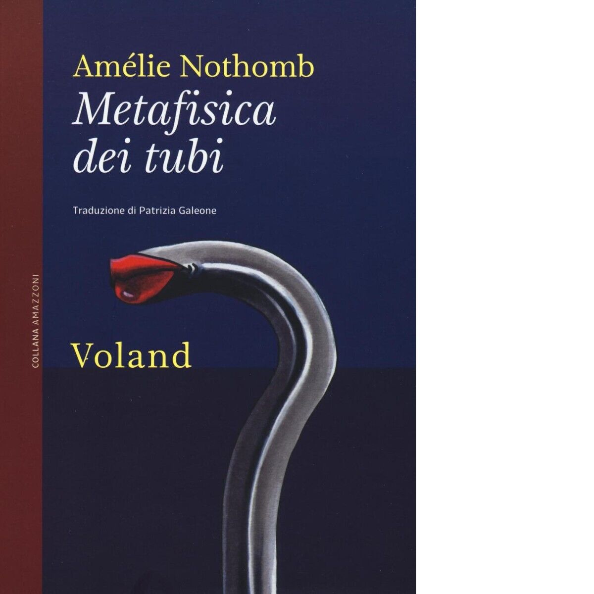  Metafisica dei tubi di Am?lie Nothomb, 2016, Voland