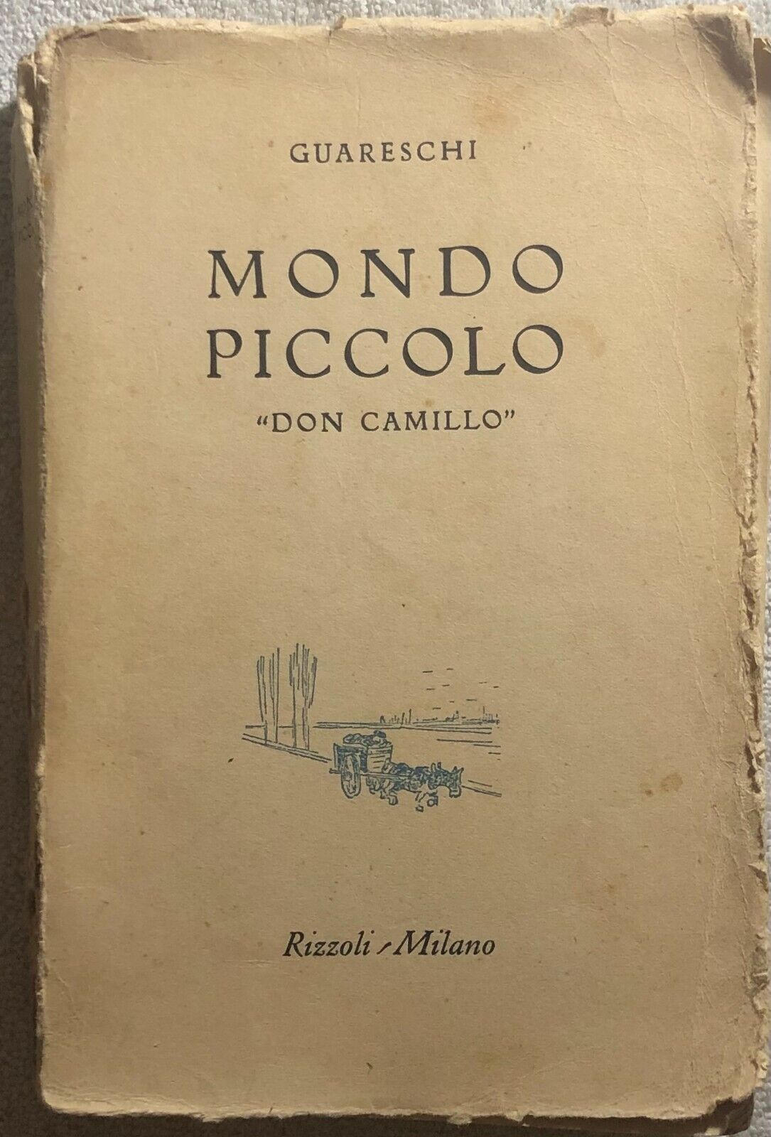 Mondo piccolo Don Camillo di Guareschi,  1952,  Rizzoli Milano
