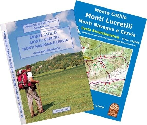 Monte Catillo, monti Lucretili, monti Navegna e Cervia. Guida escursionistica. C