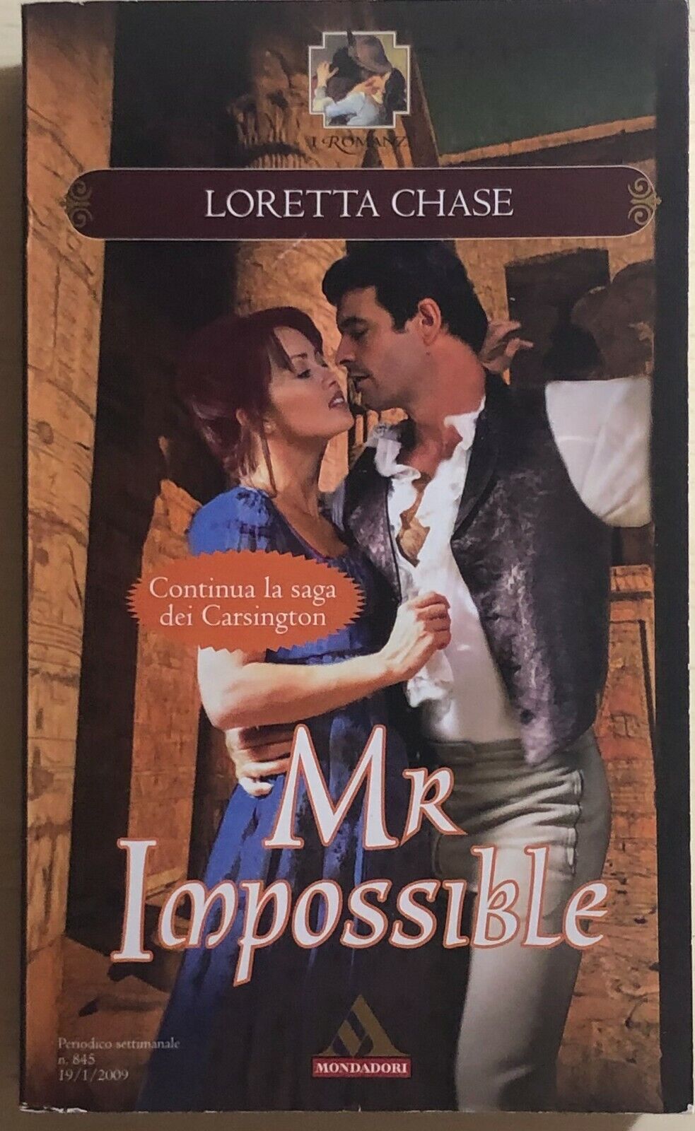 Mr. Impossible di Loretta Chase, 2009, Mondadori