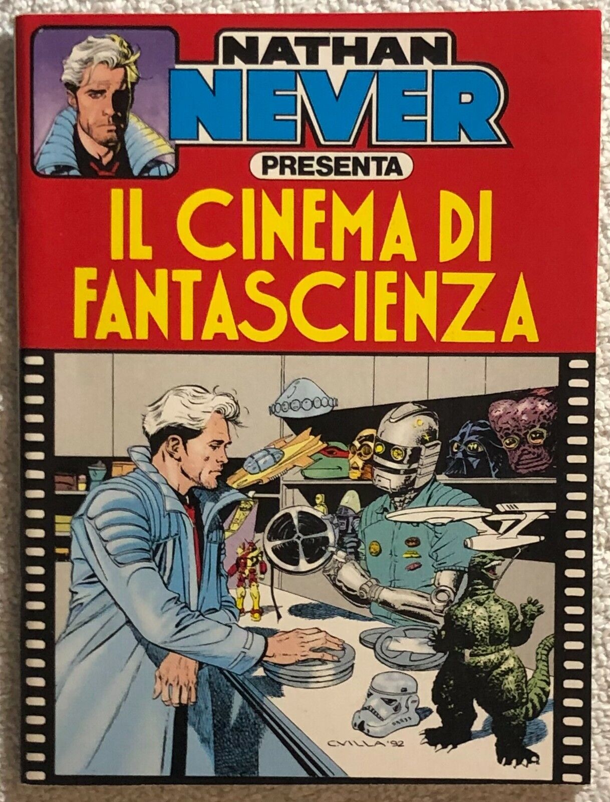 Nathan Never presenta Il cinema di fantascienza di Medda, Serra E Vigna,  1992, 