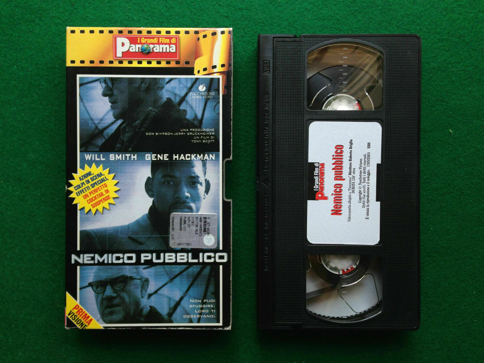 Nemico pubblico  con W.Smith G.Hackman - vhs-  1999 - Ed Panorama-F