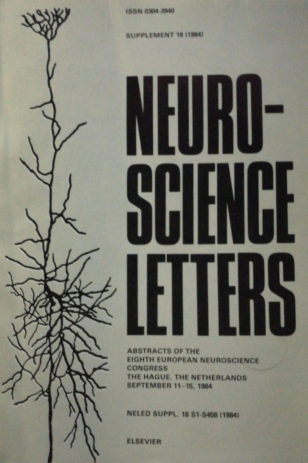 Neuro-Science Letters - Aa. Vv. - 1984 -n? 22 -  Elsevier - lo