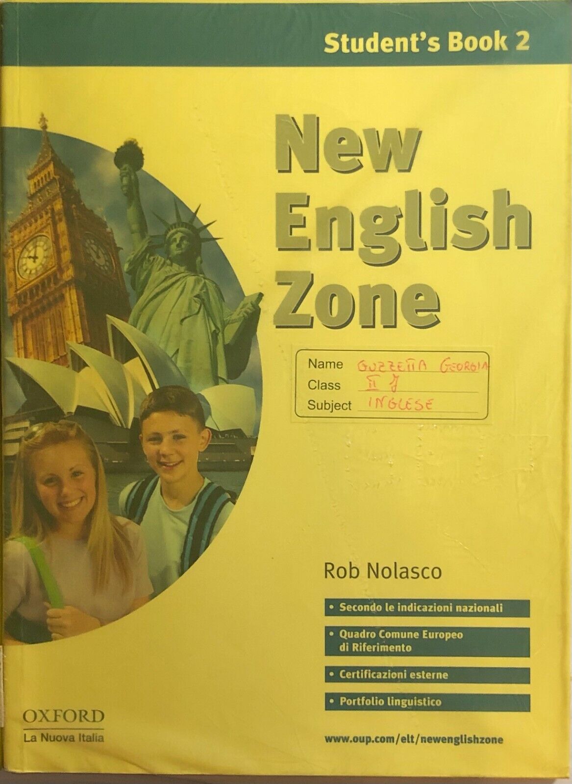 New english zone 2 student?s+workbook di Arthur-Nolasco, 2004, Oxford La Nuova I