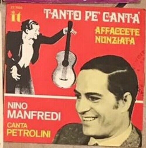 Nino Manfredi Canta Petrolini VINILE 45 GIRI di Nino Manfredi,  1970,  It
