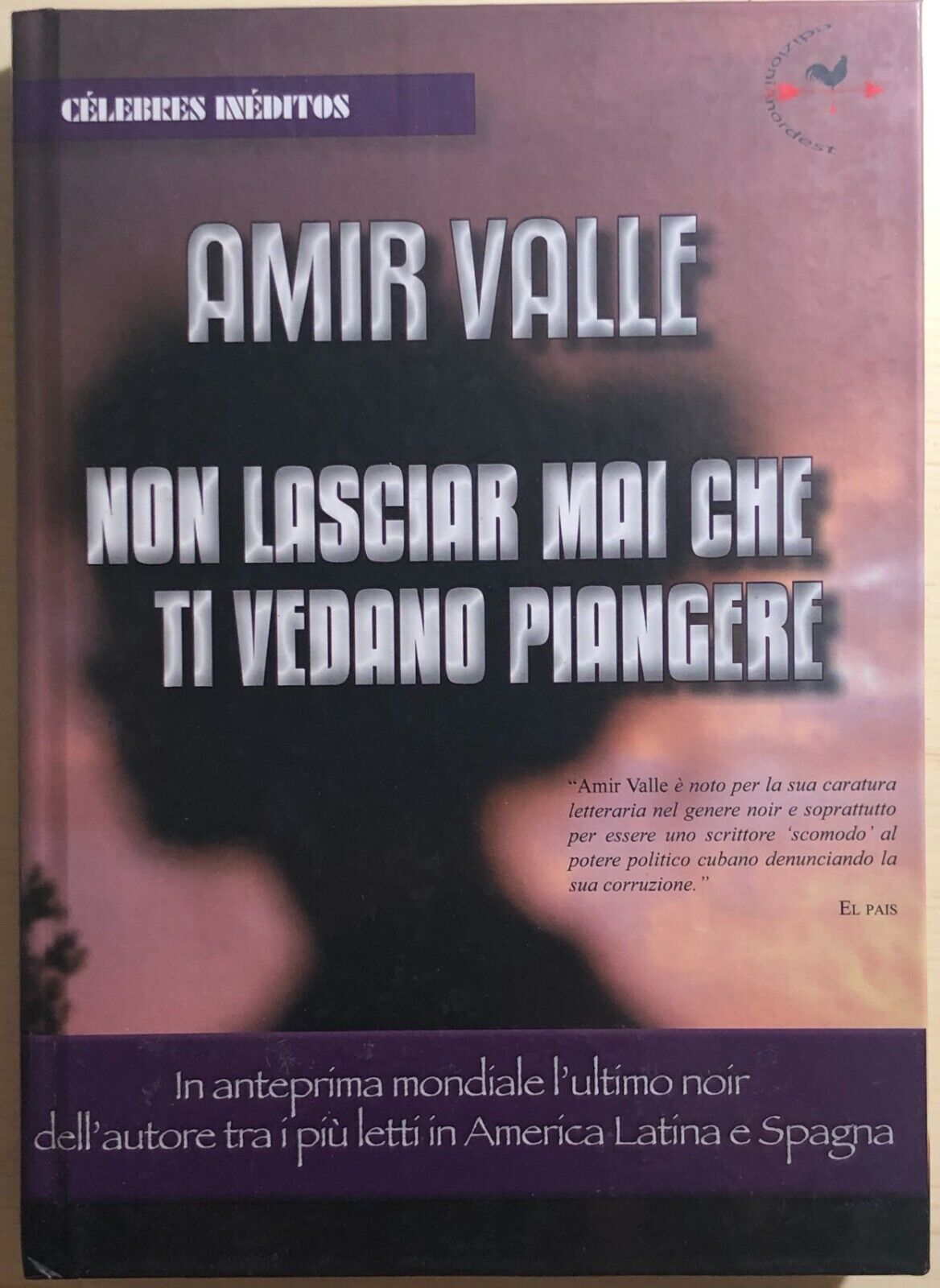 Non lasciar mai che ti vedano piangere di Amir Valle, 2012, Edizionianordest