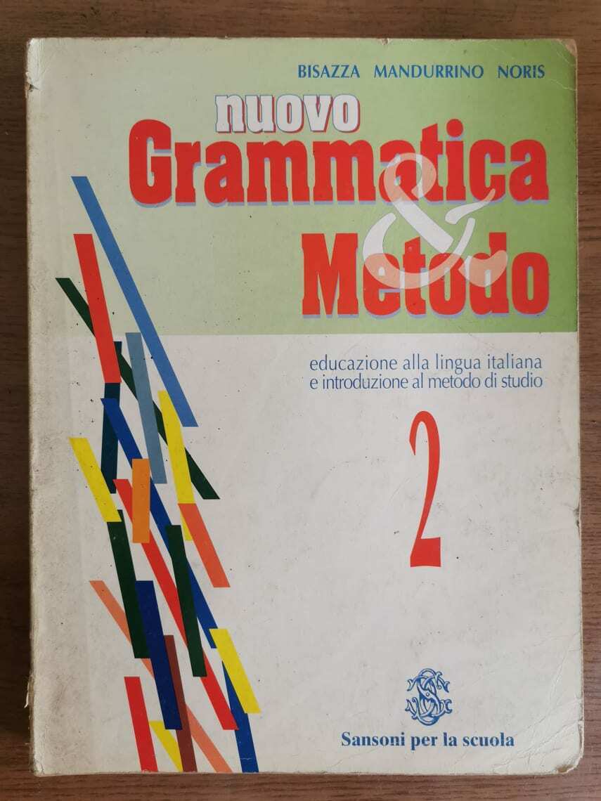 Nuovo grammatica & metodo 2 - AA. VV. - Sansoni - 1999 - AR