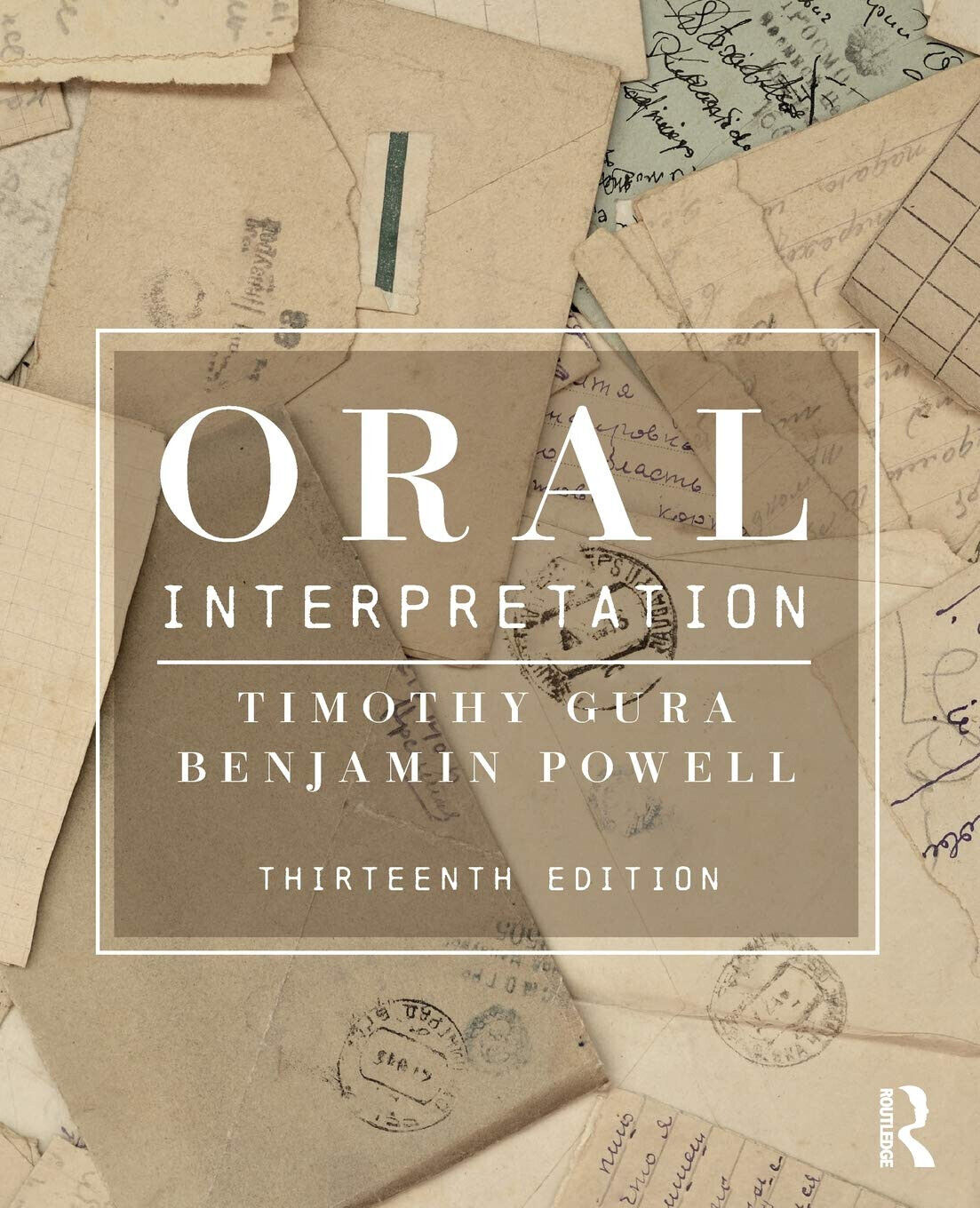 Oral Interpretation - Timothy - Routledge, 2018