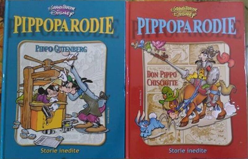 PIPPOPARODIE - DON PIPPO CHISCIOTTE - PIPPO GUTENBRG  di Aa.vv.,  Walt Disney 