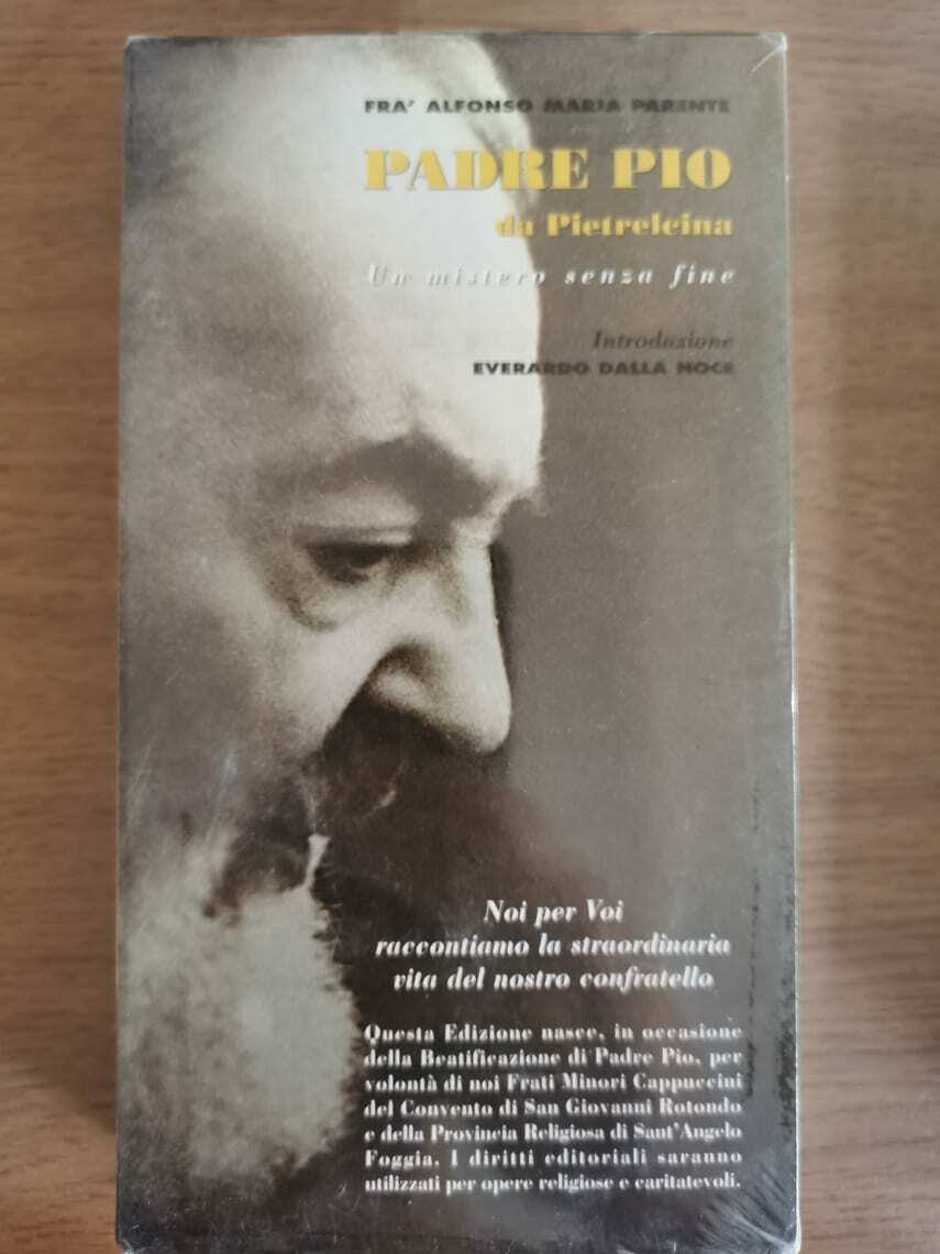 Padre Pio da Pietralcina - G. visintin - Patrone home video - 1999 - VHS - AR