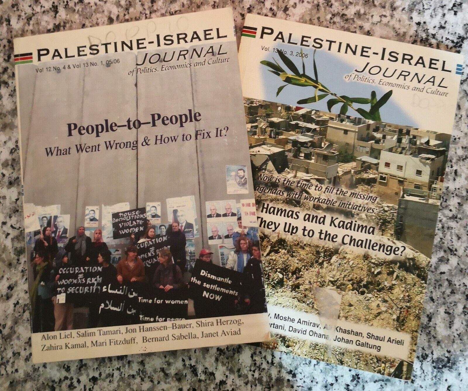 Palestine-Israel journal vol 12,4,13,3  di A.a.v.v,  2006,  Palestine Journal-F