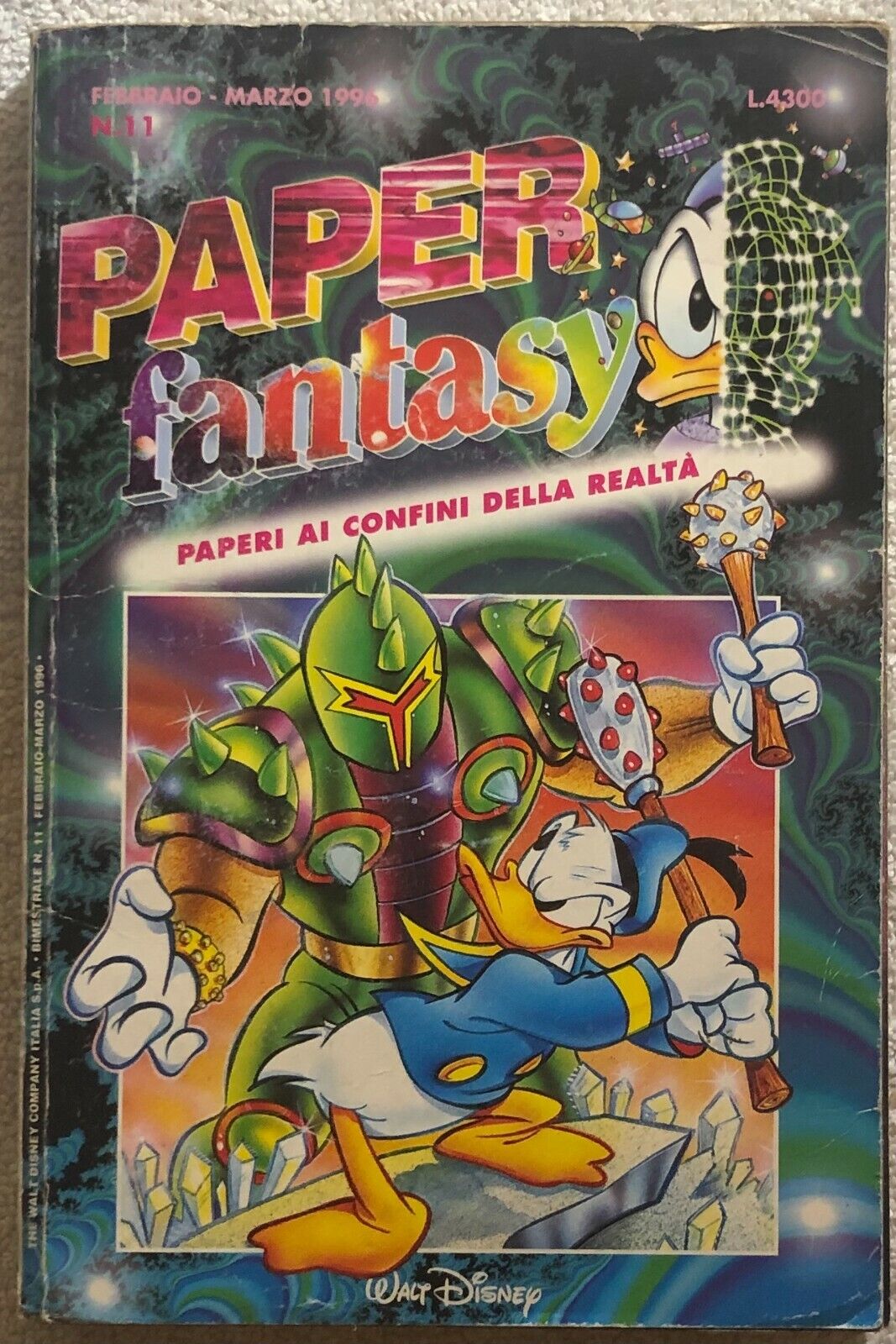 Paper Fantasy nr.11 di Walt Disney,  1996,  Panini