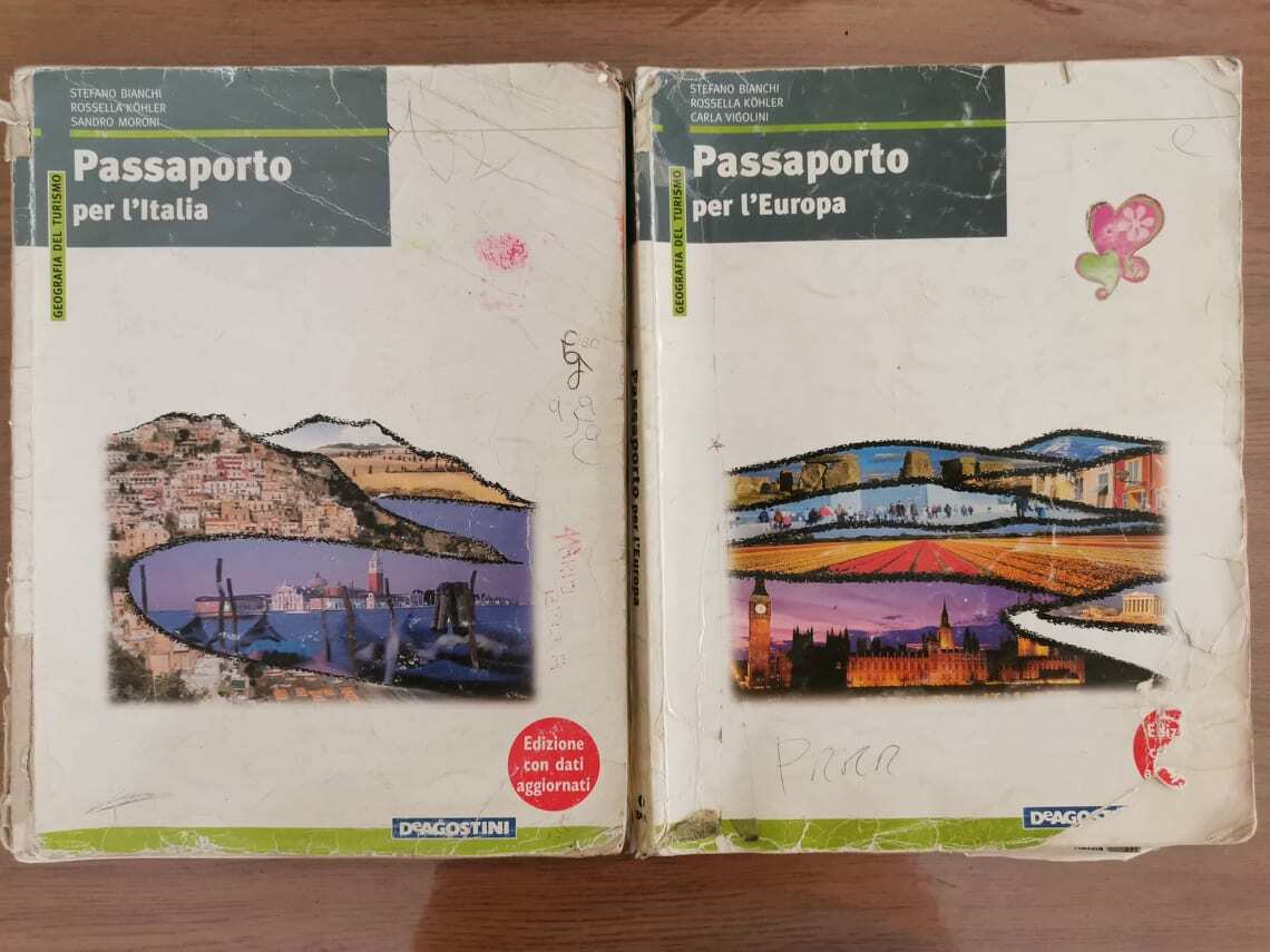 Passaporto per l'Italia e per l'Europa - AA. VV. - DeAgostini - 2008 - AR