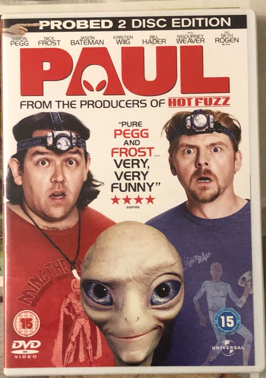 Paul DVD ENGLISH di Greg Mottola, 2011, Universal Pictures