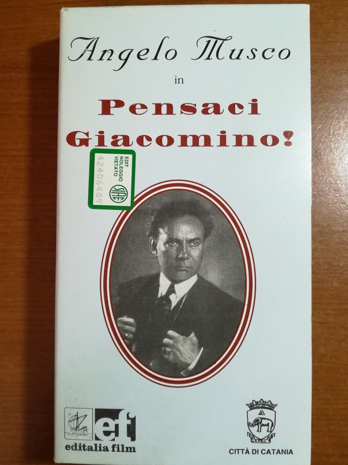 Pensaci Giacomino - Angelo Musco - Editalia film -1995 - M