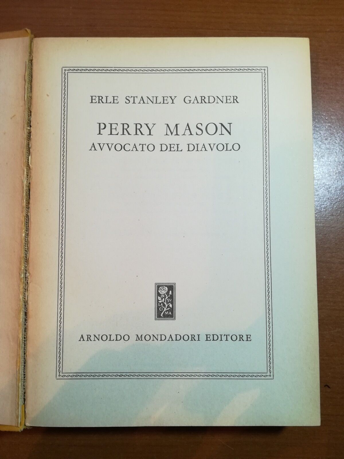 Perry Mason avvocato del diavolo - Erle Stanley Gardner - Mondadori - 1952 - M