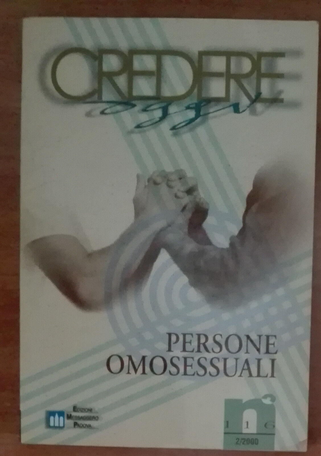 Persone omosessuali - AA.VV. - Edizioni Messaggero Padova,2000 - A
